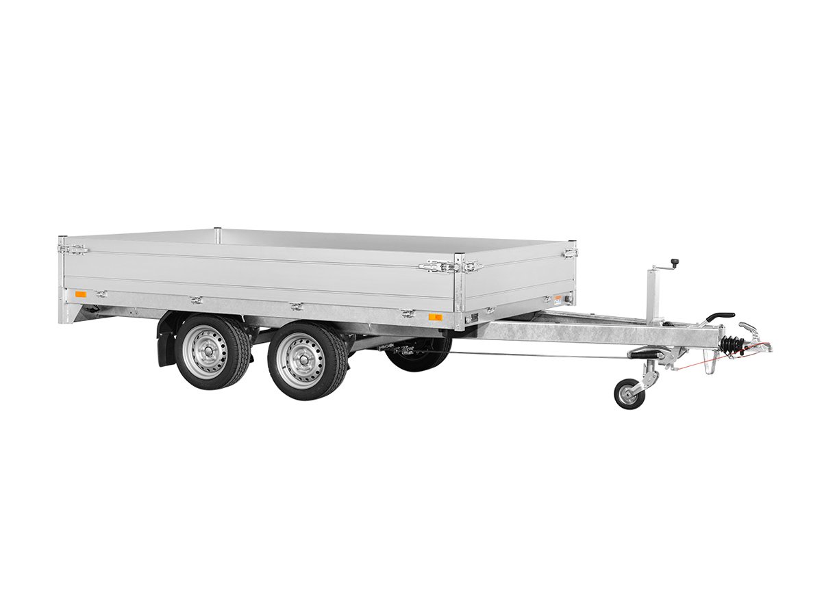 Saris Pritschenhochlader PL 306 184 3500 2 – Ladefläche 306 × 184 cm – 3500 kg – Tandemachser – Ansicht 2