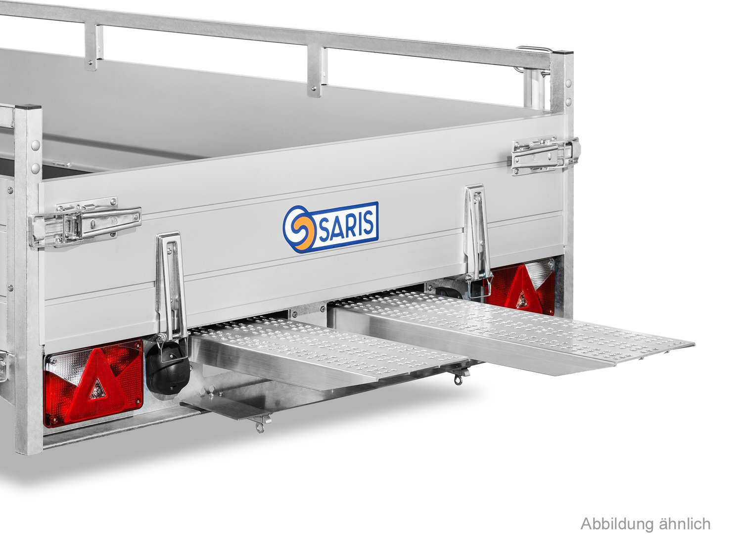 Saris Pritschenhochlader PL 406 184 3500 2 Multi – Rampen – Ladefläche 406 × 184 cm – 3500 kg – Tandemachser – Ansicht 4