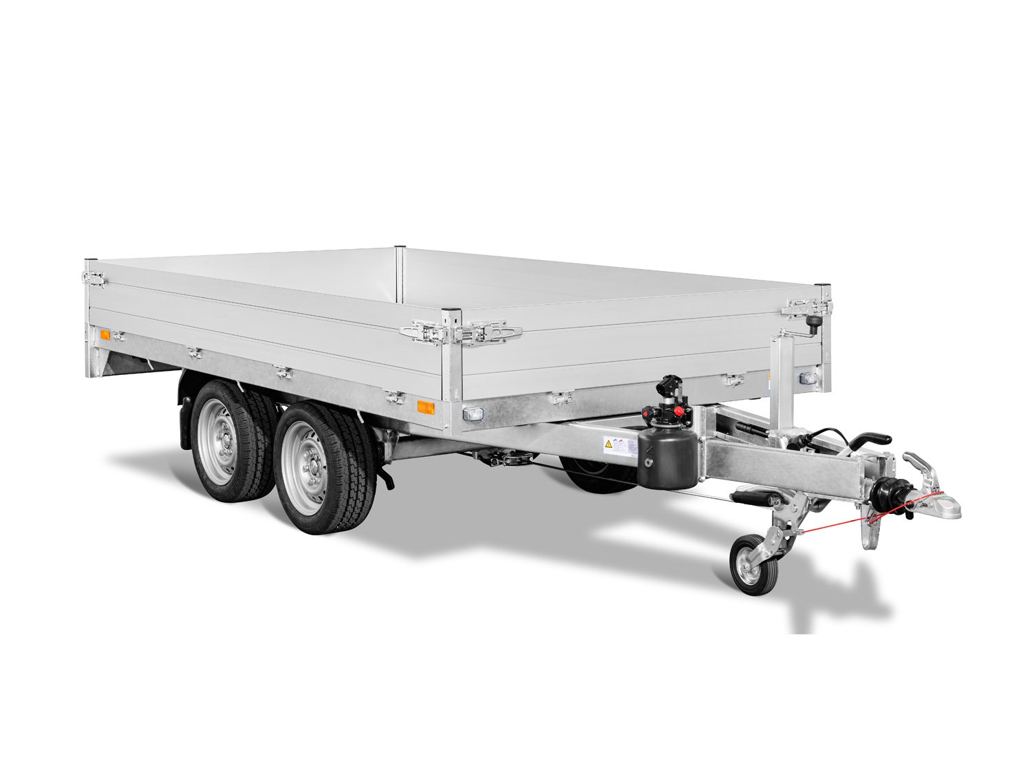 Saris Rückwärtskipper K1 306 170 2700 2 – doppelwirkende Handpumpe – Ladefläche 306 × 170 cm – 2700 kg – Tandemachser – Ansicht 3