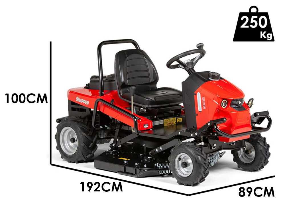 Snapper SRX85 Hochgras-Aufsitzmäher – 85 cm Schnittbreite – Hydrostatik – mit Mulchfunktion – Ansicht 3