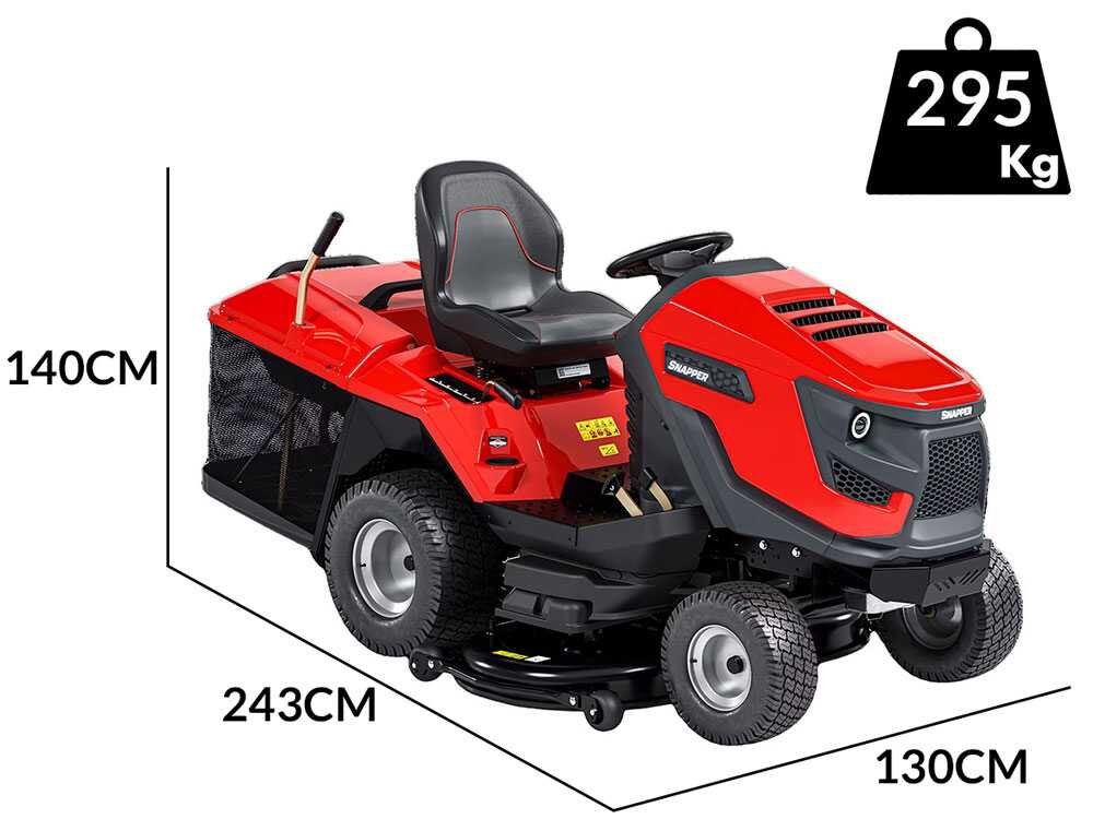 Snapper RPX92 Rasentraktor – 122 cm Schnittbreite – Hydrostatik – Fangkorb 380 l – Ansicht 3