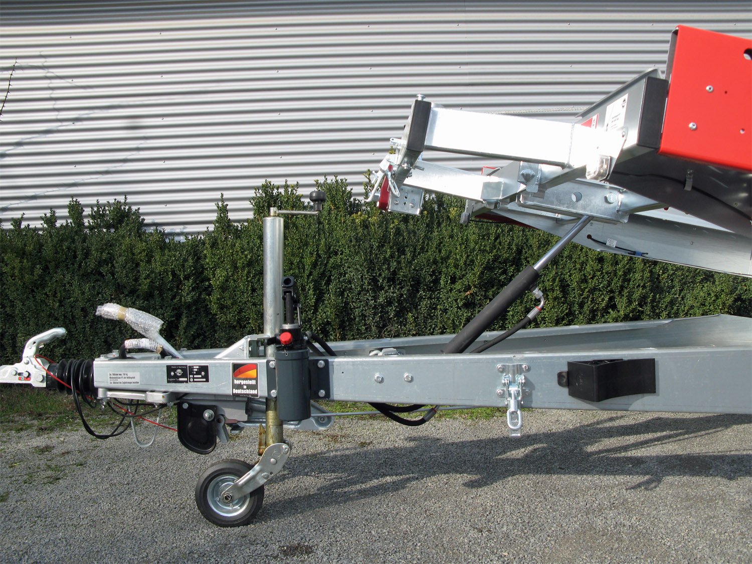STEMA Autotransporter FHAK 35-40-21.2 – zusätzliche Rampen u. Seilwinde komplett – Ladefläche 400 × 201 cm – 3500 kg – Tandemachser – Ansicht 4