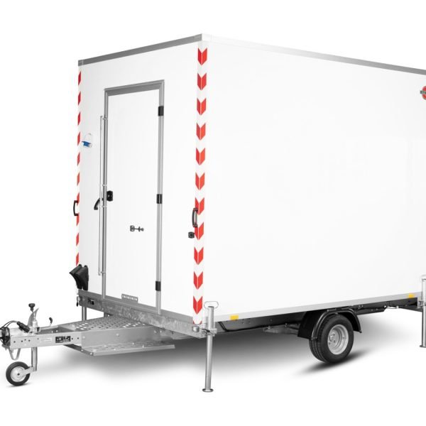 STEMA Bauwagen P-BOX SHBK O1 7.5-30-20.1.P23 – Bauwagen – Ladefläche 307 × 201 cm – 750 kg – Einachser – Ansicht 1