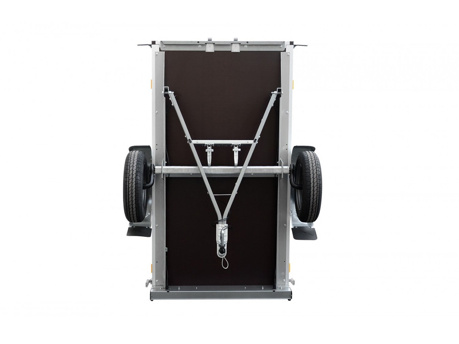 STEMA Kastenanhänger FT 7.5-20-10.1 KD – Kippdeichsel, Flachplane, Blacknose – Ladefläche 201 × 108 cm – 750 kg – Einachser – Ansicht 2