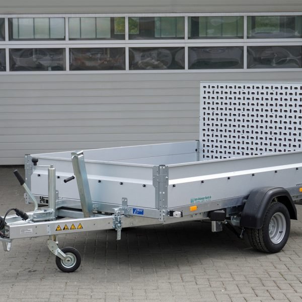 STEMA Kastenanhänger MU.T O2 15-25-15.1 – Kippmechanik über Teleskopstütze – Ladefläche 251 × 153 cm – 1500 kg – Einachser – Ansicht 1