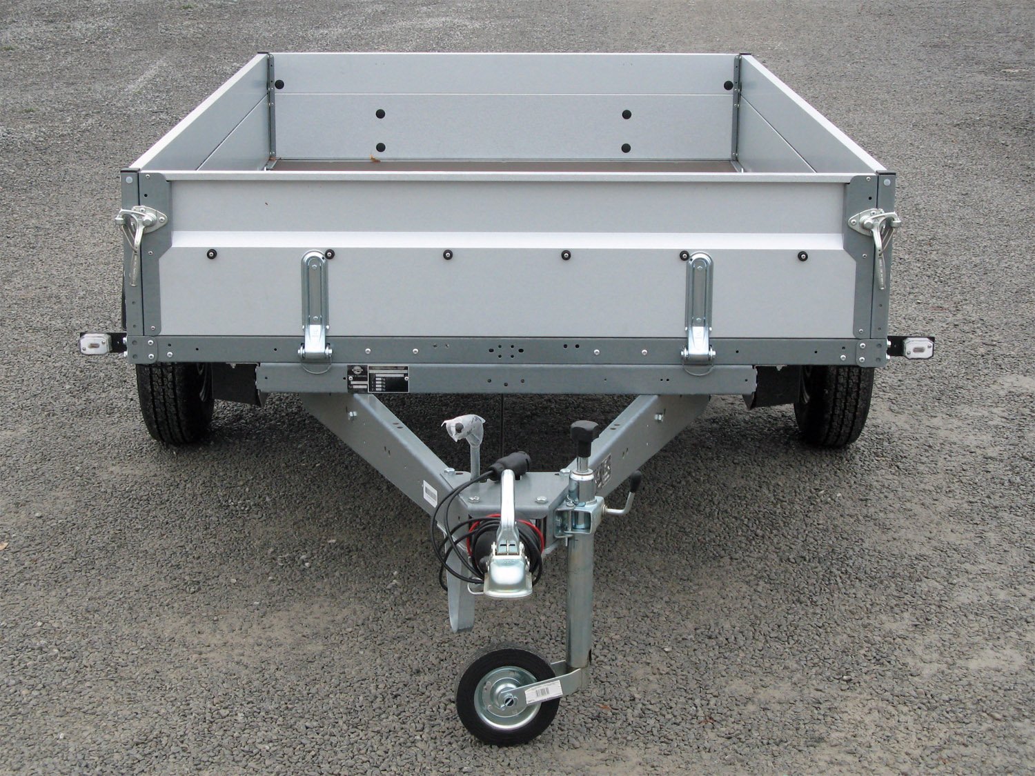 STEMA Kastenanhänger ST O2 13-25-15.1 – Motorradset – Ladefläche 251 × 153 cm – 1300 kg – Einachser – Ansicht 2