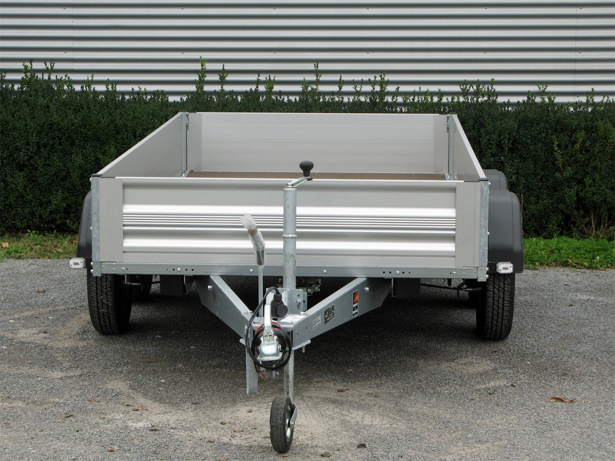 STEMA Kastenanhänger STL 2000 O2 20-30-15.2 ALU – Tandem Alu – Ladefläche 301 × 153 cm – 2000 kg – Tandemachser – Ansicht 3