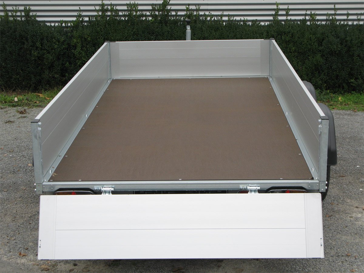 STEMA Kastenanhänger STL 2000 O2 20-30-15.2 ALU – Tandem Alu – Ladefläche 301 × 153 cm – 2000 kg – Tandemachser – Ansicht 5