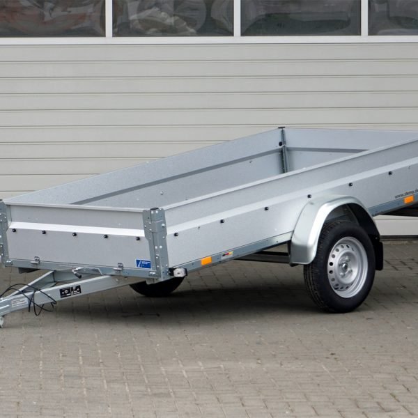 STEMA Kastenanhänger STL 750 O1 7.5-25-13.1 – Ladefläche 251 × 128 cm – 750 kg – Einachser – Ansicht 1