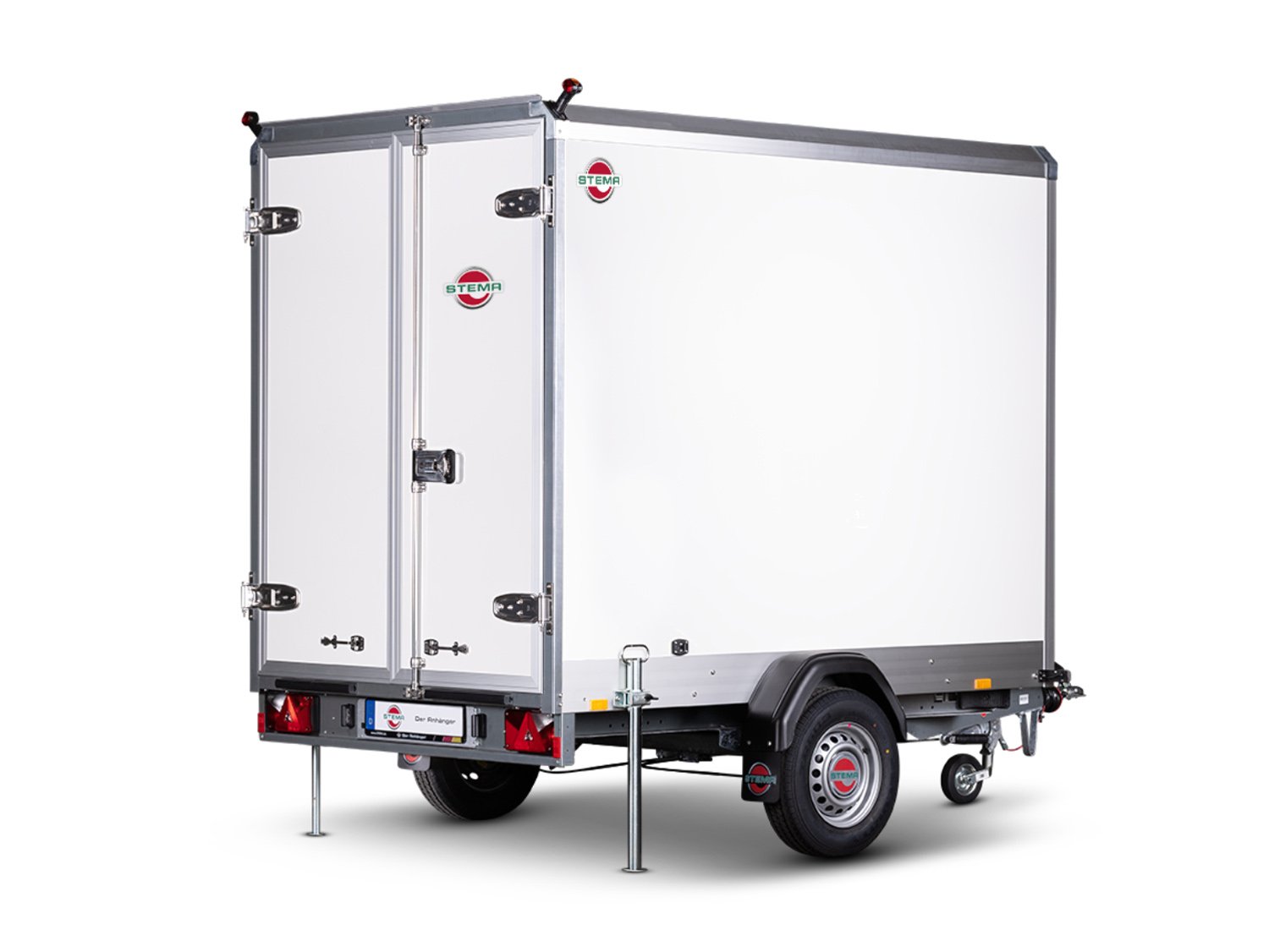 STEMA Kofferanhänger S-BOX STPK O2 13-30-15.1.S18.2 – Ladefläche 300 × 149 cm – 1300 kg – Einachser – Ansicht 3