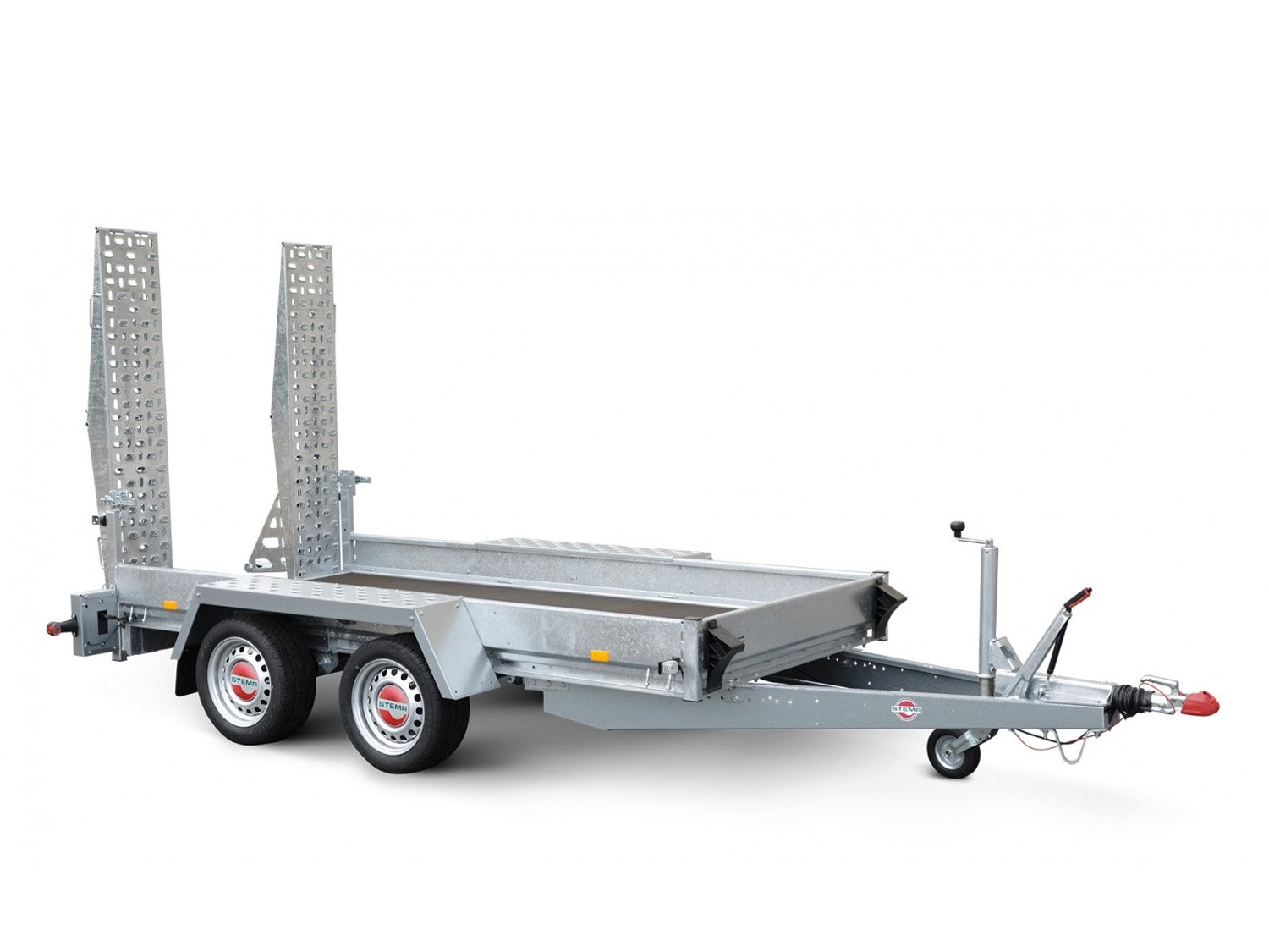 STEMA Maschinentransporter BMAT O2 35-30-18.2 – 3500 kg – Tandemachser – Ansicht 1