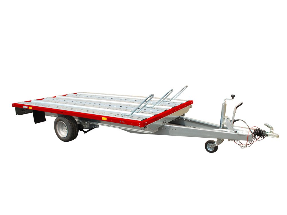STEMA Motorradtransporter SHM O2 15-30-18.1 – Ladefläche 301 × 183 cm – 1500 kg – Einachser – Ansicht 1
