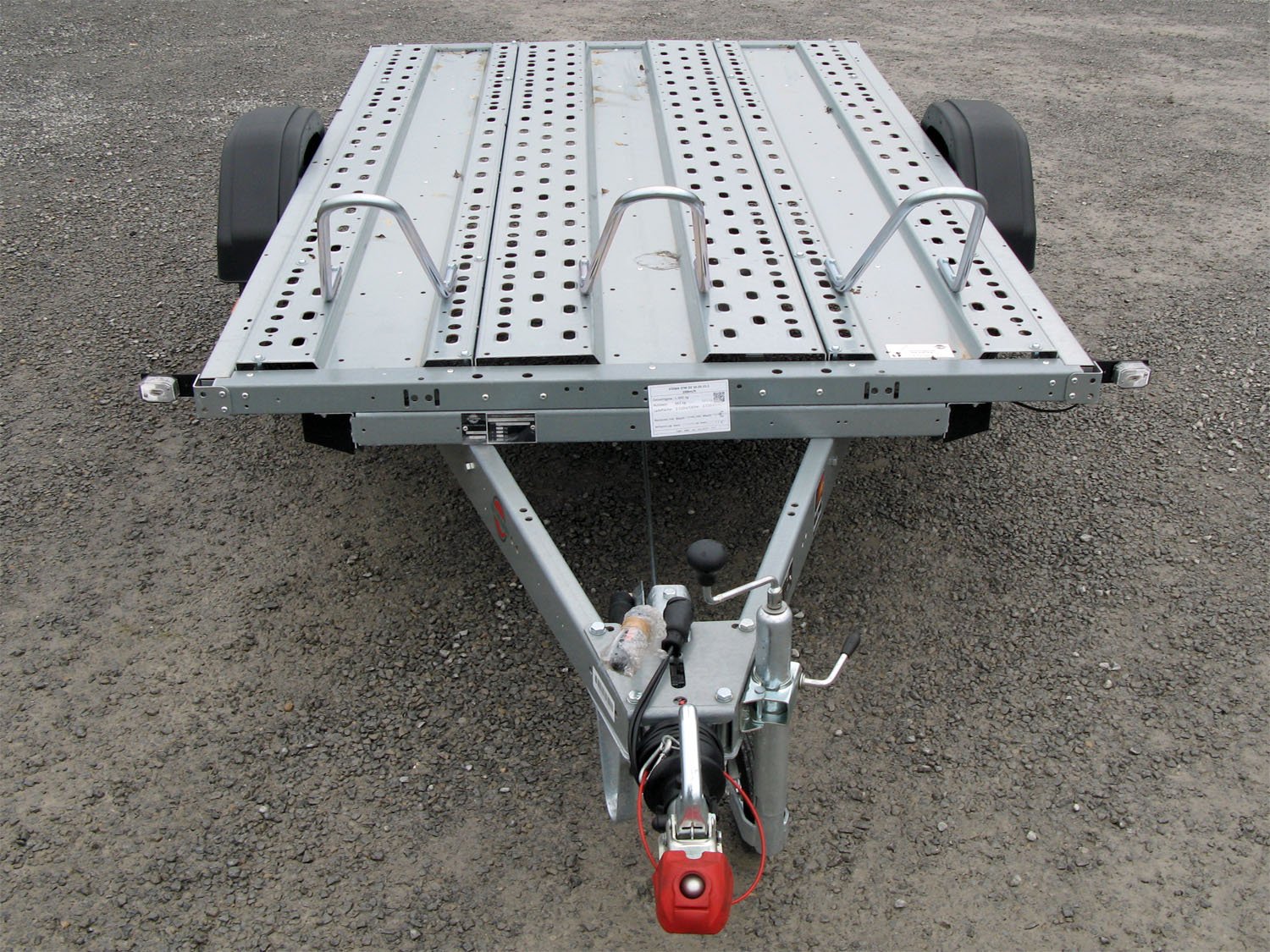 STEMA Motorradtransporter STM O2 8.5-21-15.1 – Ladefläche 210 × 153 cm – 850 kg – Einachser – Ansicht 2
