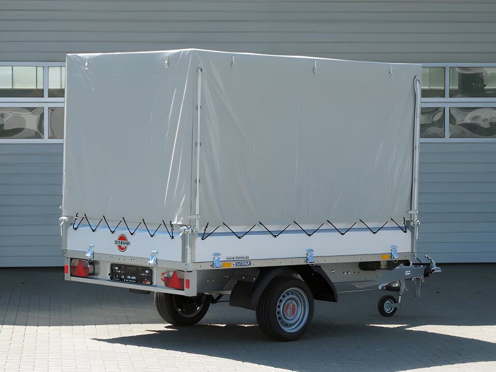 STEMA Pritschenhochlader SH O2 13-25-15.1 Hochplane 125 – 100km/h Hochplane 125cm LH 160cm – Ladefläche 251 × 153 cm – 1300 kg – Einachser – Ansicht 1