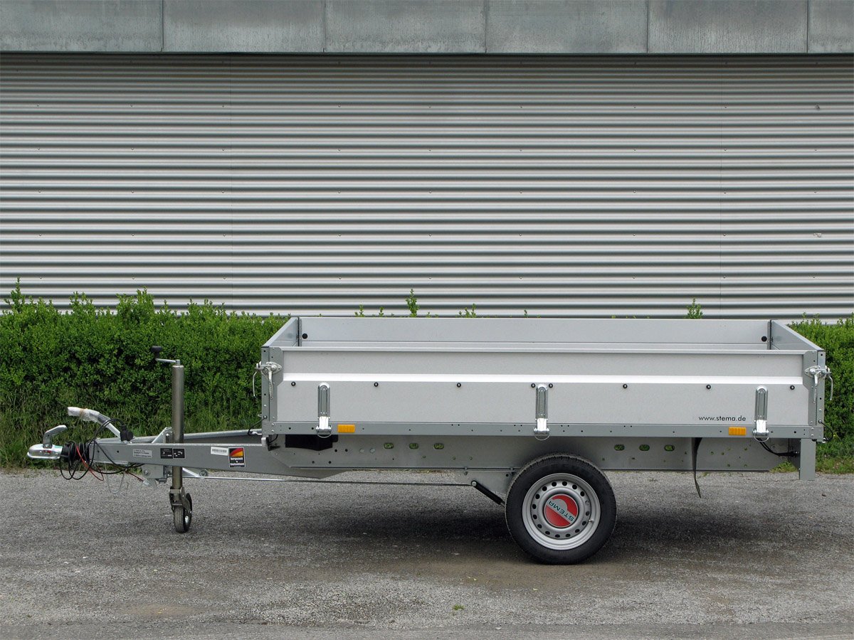 STEMA Pritschenhochlader SH O2 15-25-15.1 – 100km/h – Ladefläche 251 × 153 cm – 1500 kg – Einachser – Ansicht 3
