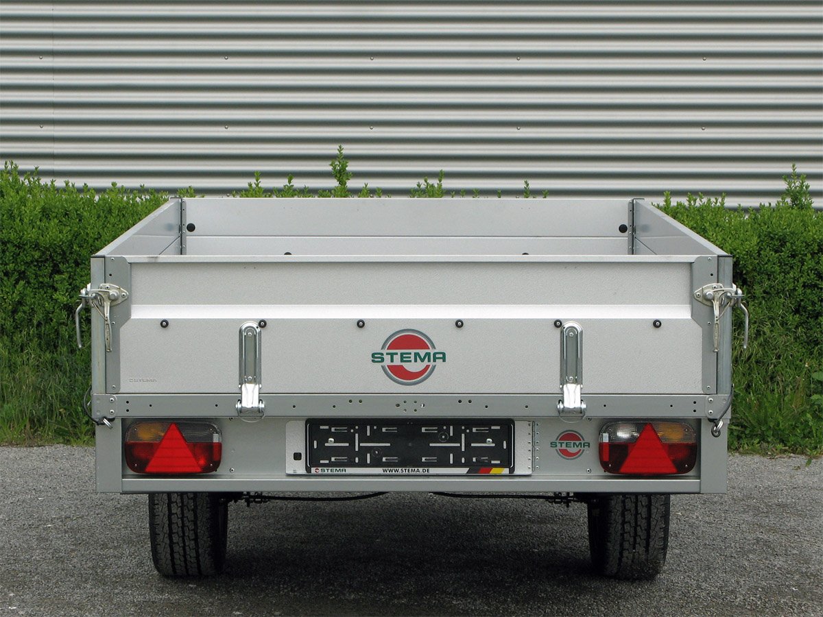 STEMA Pritschenhochlader SH O2 15-25-15.1 – 100km/h – Ladefläche 251 × 153 cm – 1500 kg – Einachser – Ansicht 4