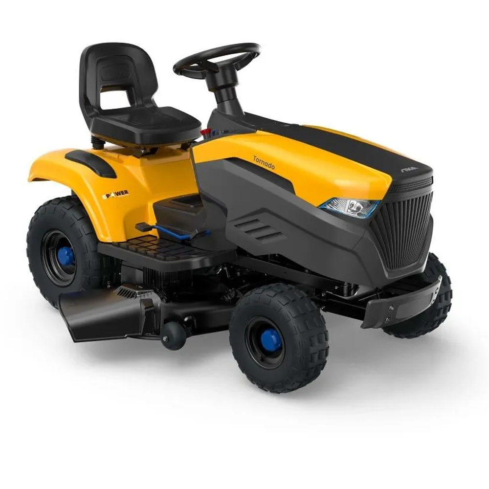 Stiga Tornado 7108e Akku-Rasentraktor – 108 cm Schnittbreite – Automatisch – Ansicht 1