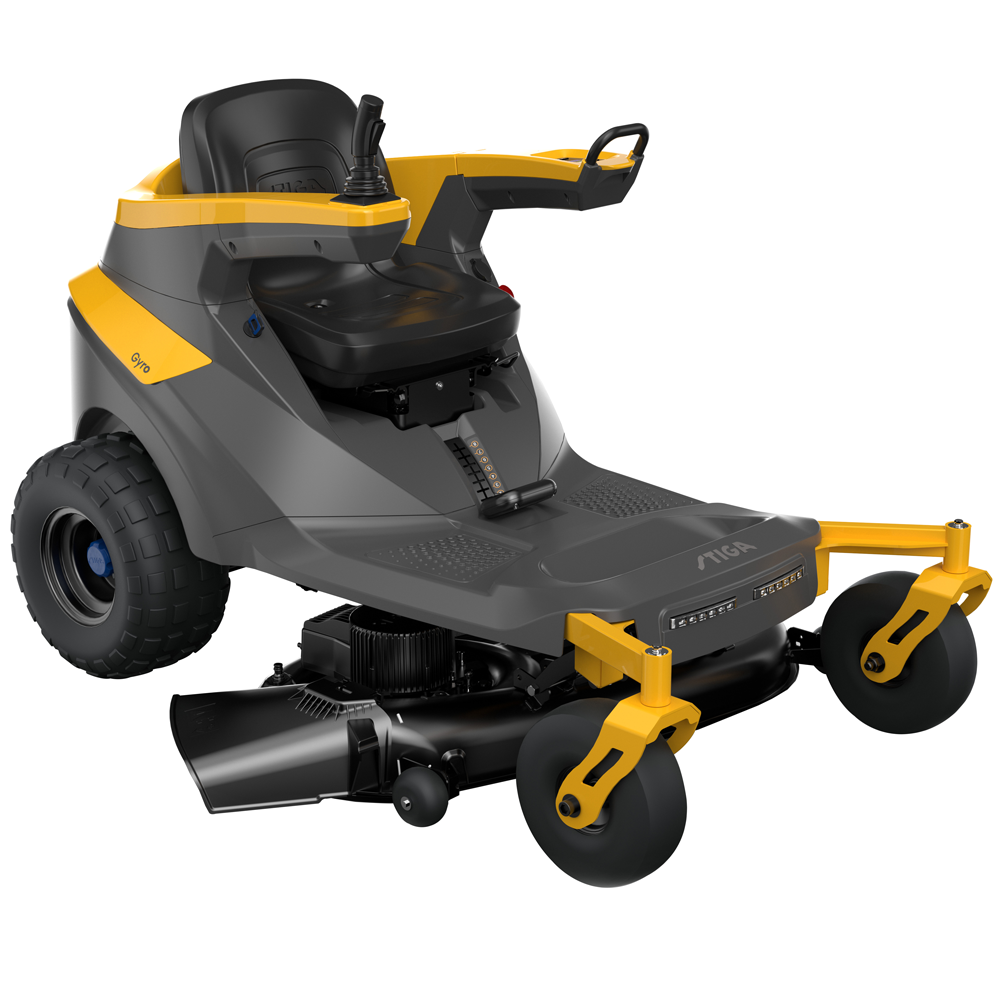 Stiga Gyro 700e Akku-Rasentraktor – 108 cm Schnittbreite – Automatisch – Ansicht 1