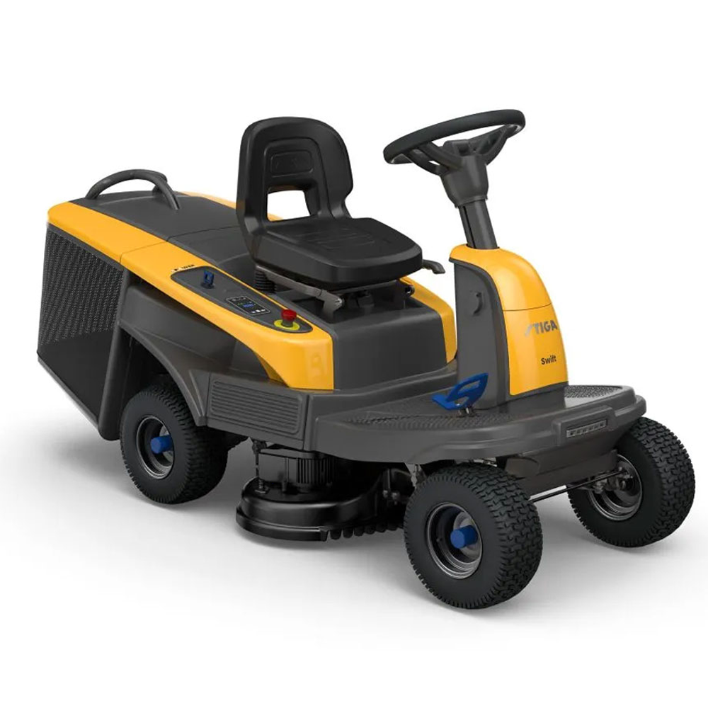 Stiga SWIFT 372e Akku-Rasentraktor – 72 cm Schnittbreite – Automatisch – mit Fangkorb – Ansicht 1