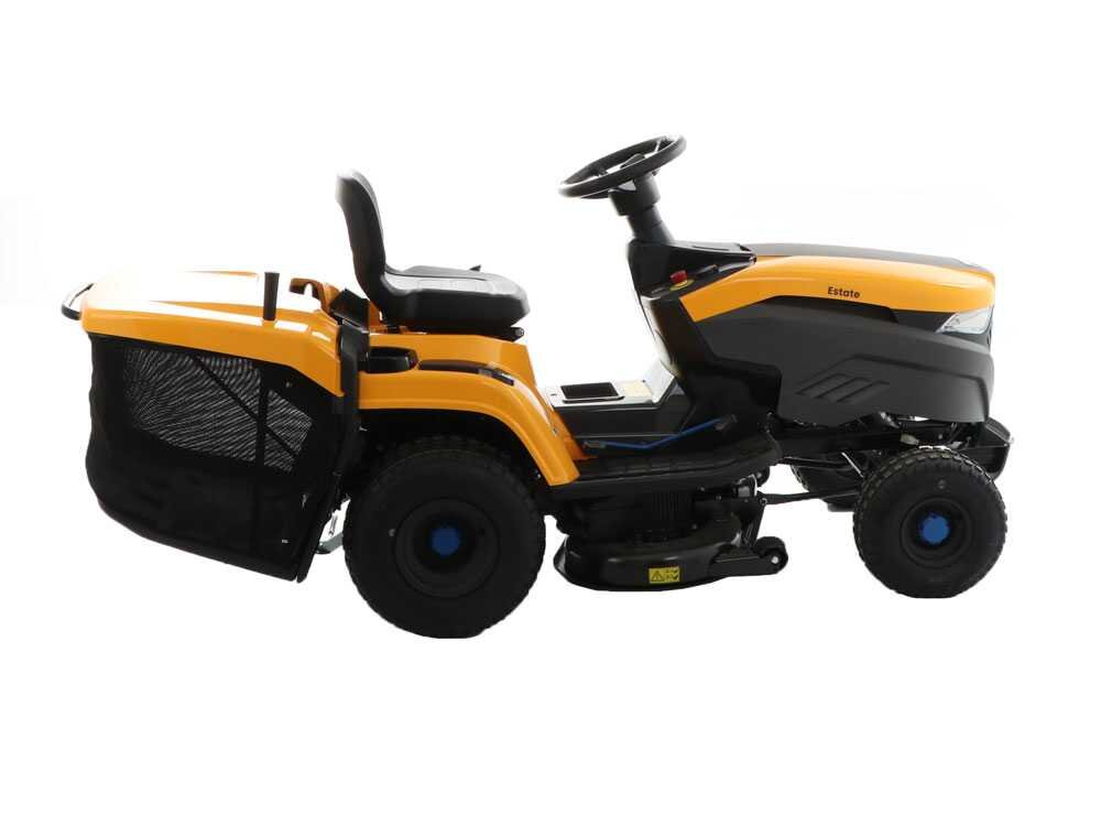 Stiga Estate 384e Akku-Rasentraktor – 84 cm Schnittbreite – Automatisch – mit Fangkorb – Ansicht 4