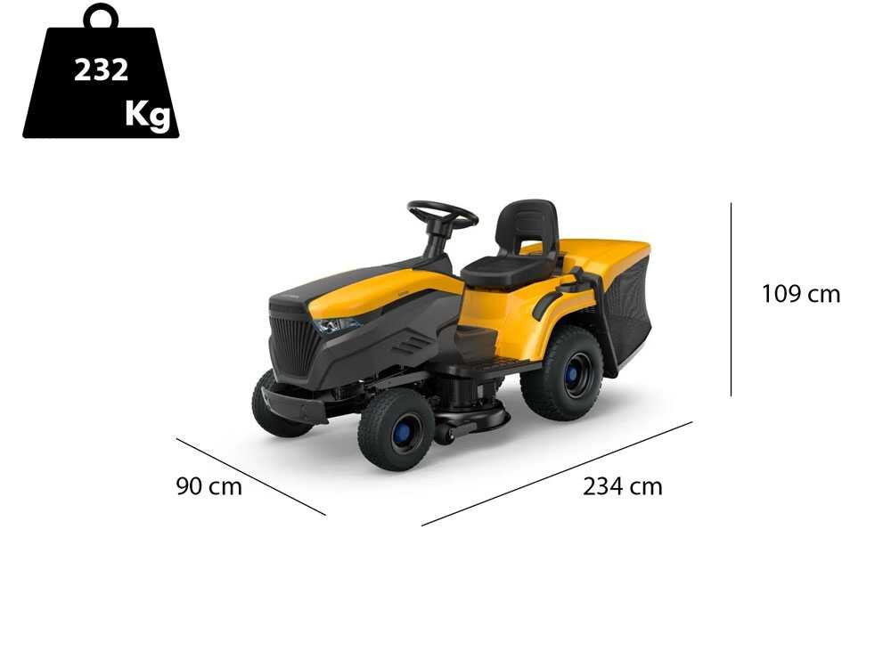 Stiga Estate 798e Akku-Rasentraktor – 98 cm Schnittbreite – Automatisch – mit Fangkorb – Ansicht 2