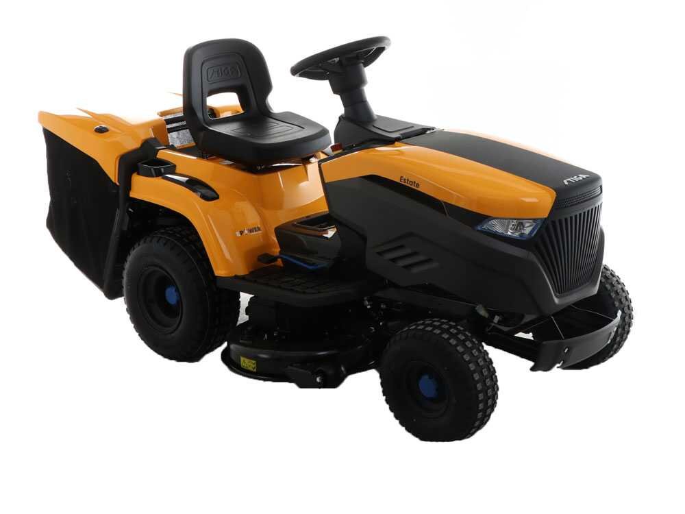 Stiga Estate 798e Akku-Rasentraktor – 98 cm Schnittbreite – Automatisch – mit Fangkorb – Ansicht 4