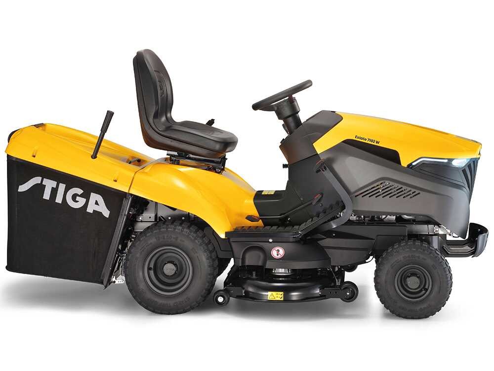 Stiga Estate 7102 W Aufsitzmäher – 102 cm Schnittbreite – Hydrostatik – Fangkorb 300 l – Ansicht 5