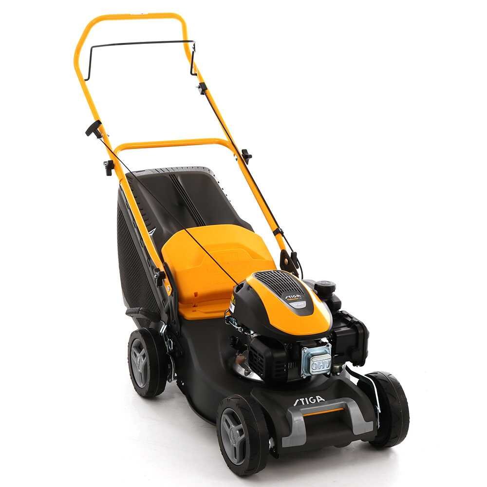 Stiga Collector 43 Benzin-Rasenmäher – 41 cm Schnittbreite – zum Schieben – mit Fangkorb – Ansicht 1