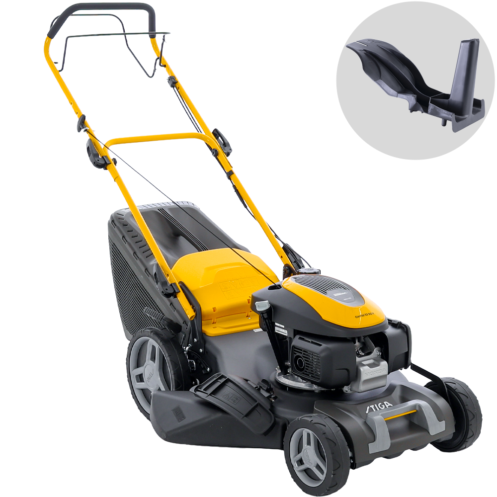 Stiga Combi 53 SQ H Benzin-Rasenmäher – 51 cm Schnittbreite – Heckantrieb – mit Fangkorb – Ansicht 1