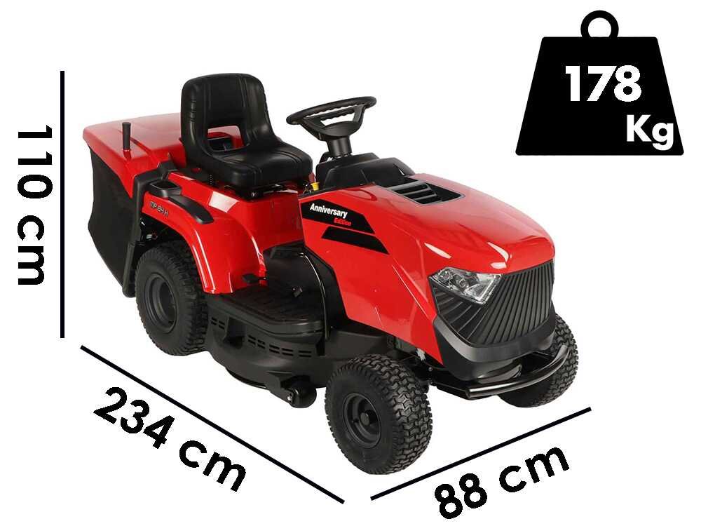 TOP-LINE Special MP 84 HD Rasentraktor – 84 cm Schnittbreite – Hydrostatik – Fangkorb 240 l – Ansicht 3