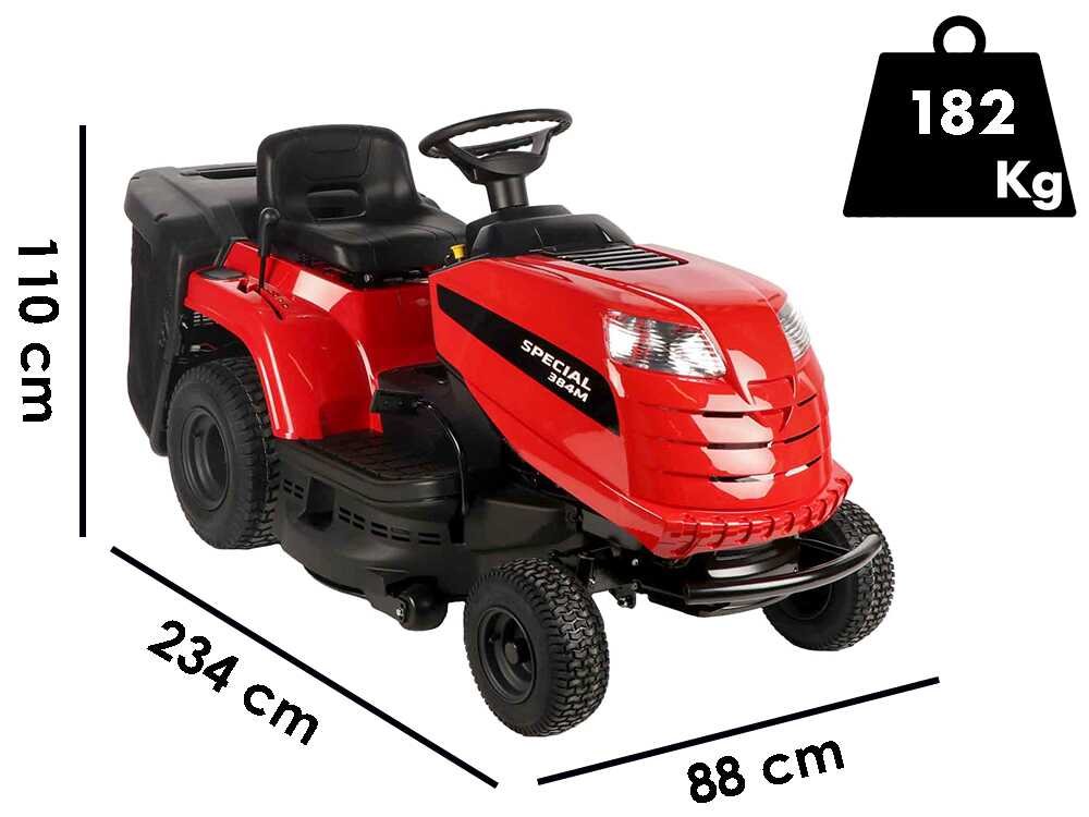 TOP-LINE Special 384 M Rasentraktor – 84 cm Schnittbreite – Mechanisch – Fangkorb 200 l – Ansicht 3