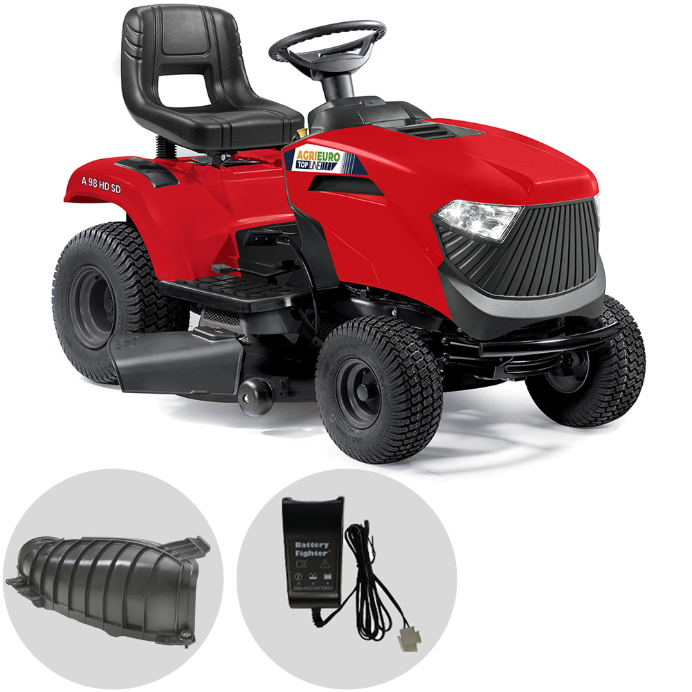 TOP-LINE A 98 HD SD Rasentraktor – 98 cm Schnittbreite – Hydrostatik – mit Mulchfunktion – Ansicht 1