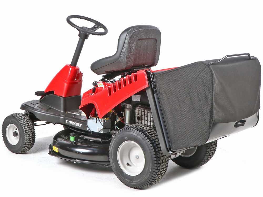 Troy-Bilt TB 76T-R Aufsitzmäher – 76 cm Schnittbreite – Transmatic – Fangkorb 150 l – Ansicht 3