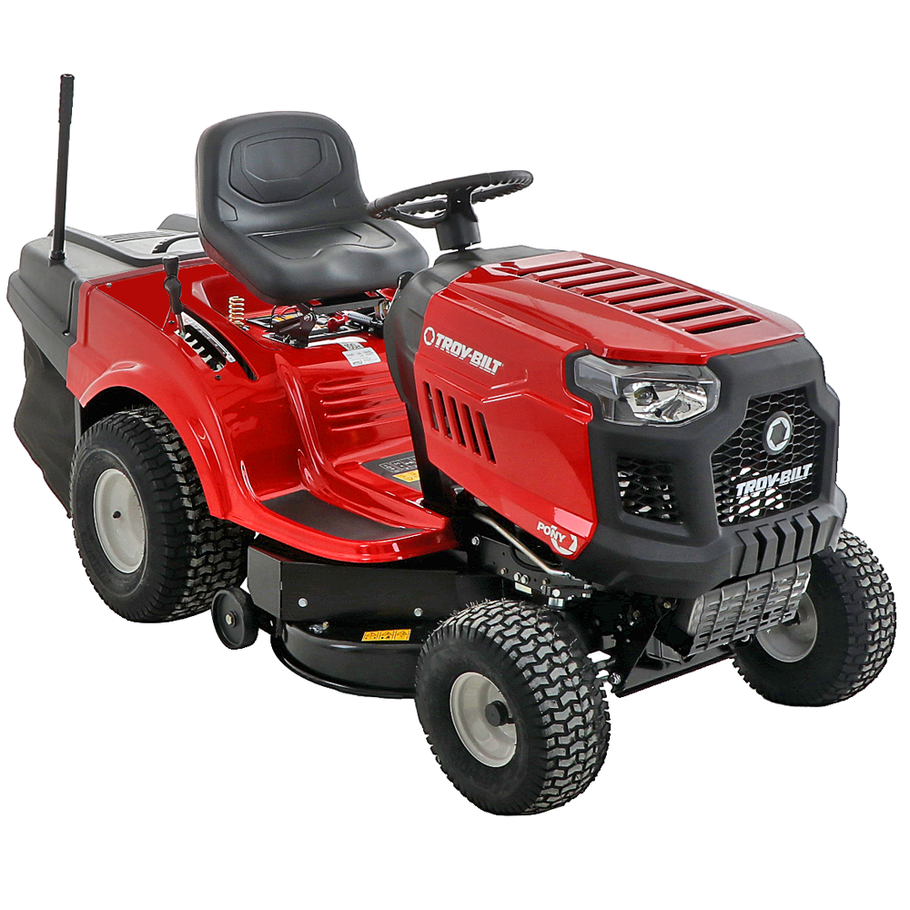 Troy-Bilt Pony 92T-R SELECT Rasentraktor – 92 cm Schnittbreite – Transmatic – Fangkorb 240 l – Ansicht 1