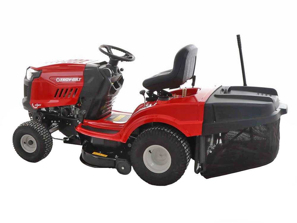 Troy-Bilt Pony 92T-R SELECT Rasentraktor – 92 cm Schnittbreite – Transmatic – Fangkorb 240 l – Ansicht 4