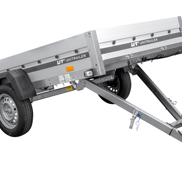 UNITRAILER Garden 230 KIPP ALU – PKW-Anhänger 230,5 × 125,6 cm – 750 kg – Einachser – Ansicht 1