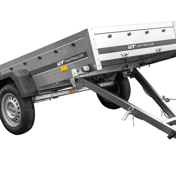 UNITRAILER Garden Trailer 230 Kipp – PKW-Anhänger 230,4 × 125,6 cm – 750 kg – Einachser – Ansicht 1