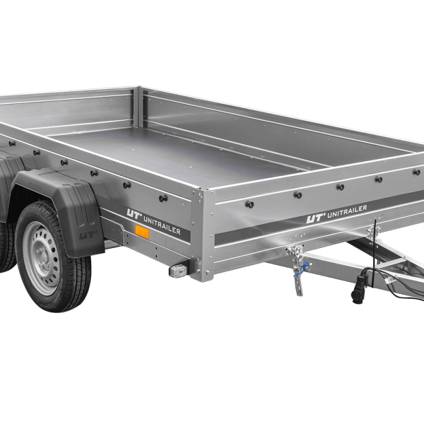 UNITRAILER Garden Trailer 265/2 KIPP – PKW-Anhänger 264,3 × 149,9 cm – 750 kg – Tandemachser – Ansicht 1