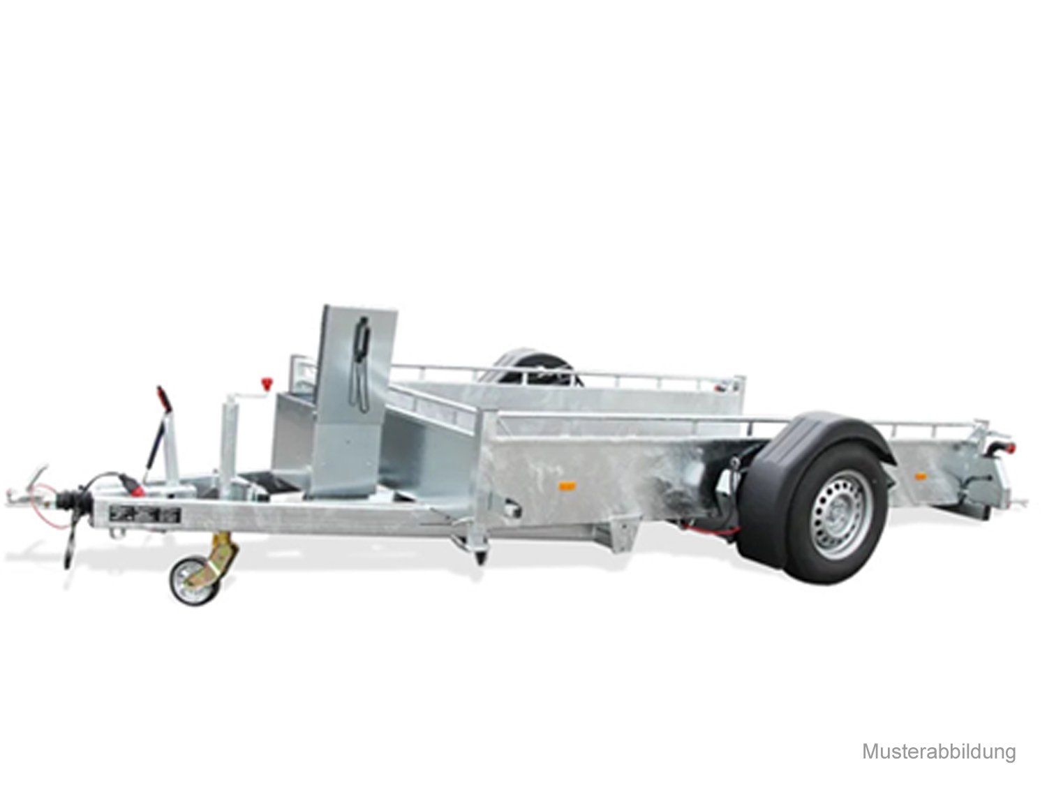 Unsinn Absenkanhänger UAG 3015-18-14 – Absenkanhänger – Ladefläche 306 × 150 cm – 1800 kg – Einachser – Ansicht 1