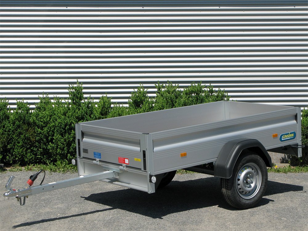 Unsinn Kastenanhänger UT 1711-7-13 – ungebremst mit Frontklappe – Ladefläche 170 × 110 cm – 750 kg – Einachser – Ansicht 1
