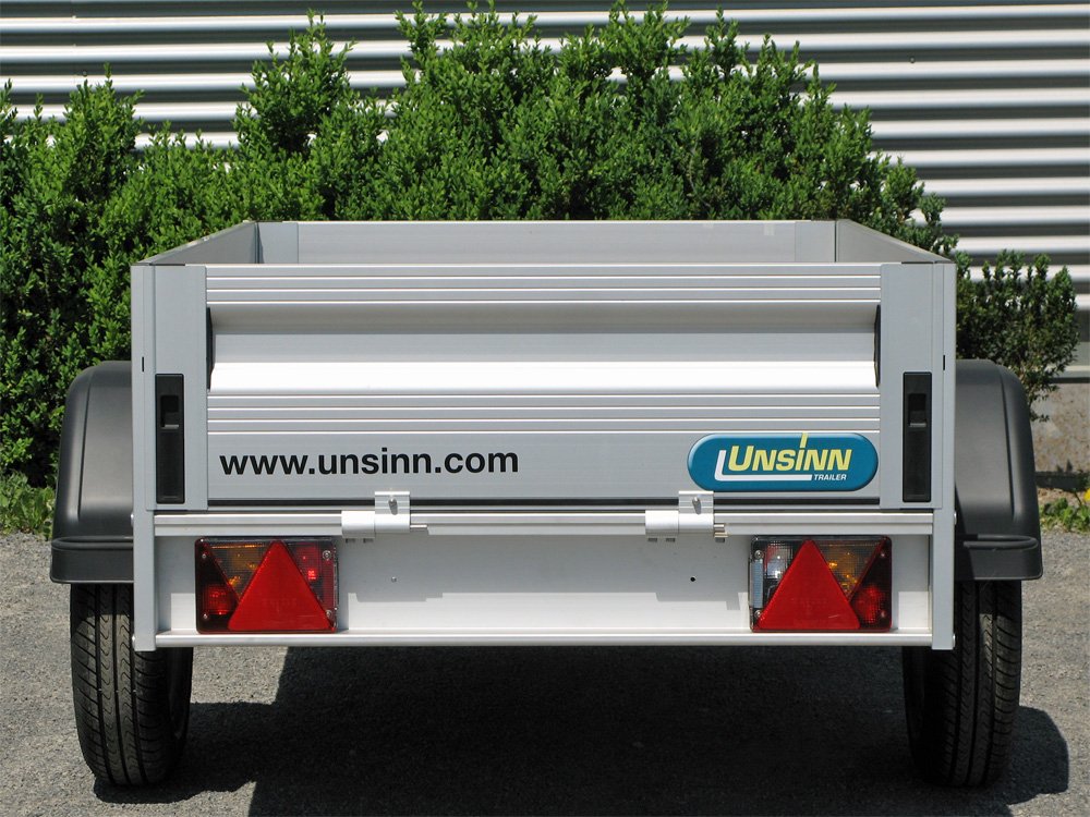 Unsinn Kastenanhänger UT 1711-7-13 – ungebremst mit Frontklappe – Ladefläche 170 × 110 cm – 750 kg – Einachser – Ansicht 4