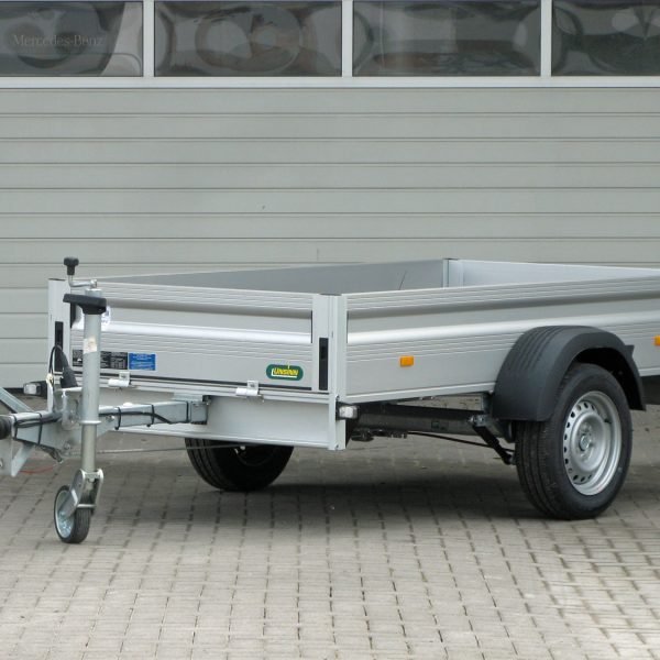 Unsinn Kastenanhänger UT 2512-13-14 – Frontklappe 100 km/h – Ladefläche 250 × 126 cm – 1300 kg – Einachser – Ansicht 1