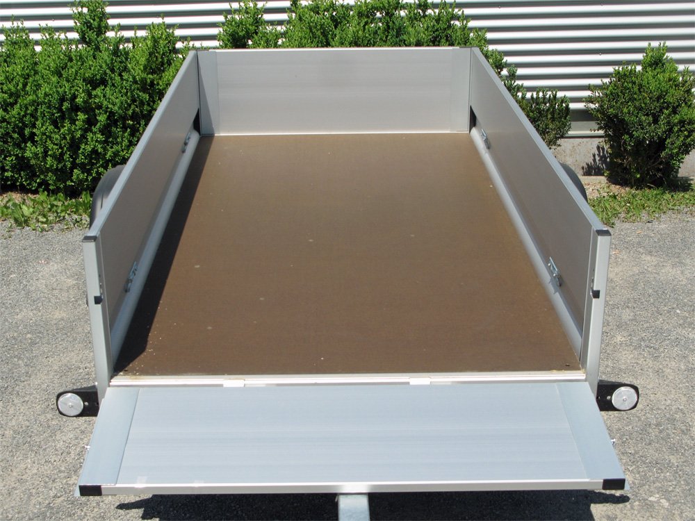 Unsinn Kastenanhänger UT 2514-7-13 – mit Frontklappe – Ladefläche 250 × 140 cm – 750 kg – Einachser – Ansicht 4