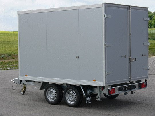 Unsinn Kofferanhänger UKH 3620-35-13 – Ladefläche 366 × 204 cm – 3500 kg – Tandemachser – Ansicht 1