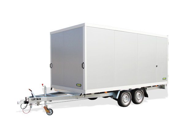 Unsinn Kofferanhänger UKH 5420-30-13 – Ladefläche 546 × 204 cm – 3000 kg – Tandemachser – Ansicht 1