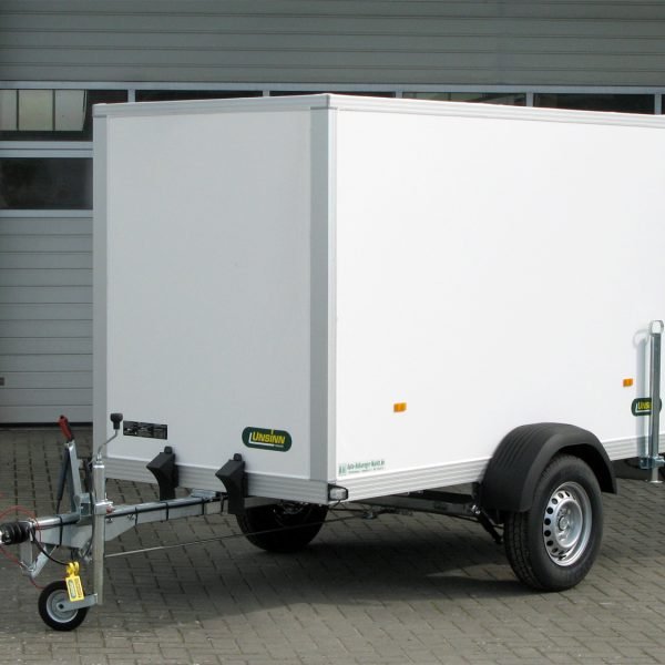 Unsinn Kofferanhänger WEB 42 K 251215-13-13 – Rampe, 1-Achs, gebremst – Ladefläche 255 × 128 cm – 1300 kg – Einachser – Ansicht 1