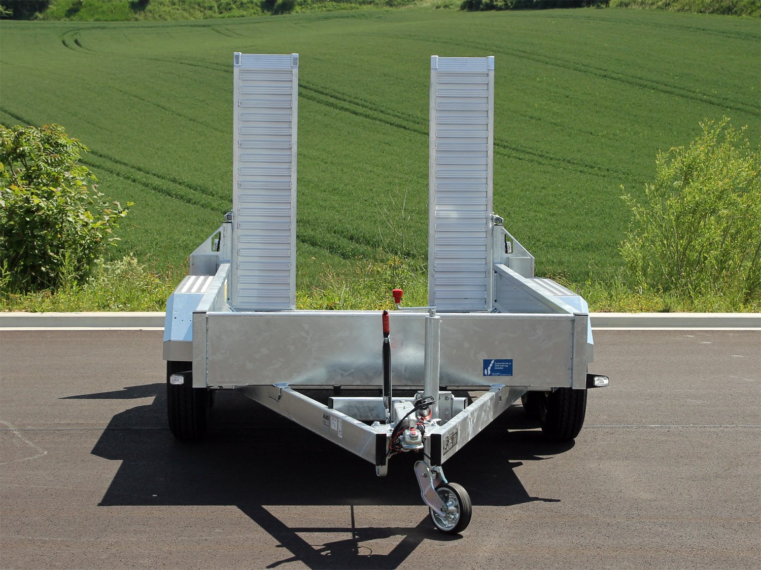 Unsinn Maschinentransporter UB 3018-35-14 – Ladefläche 306 × 180 cm – 3500 kg – Tandemachser – Ansicht 2