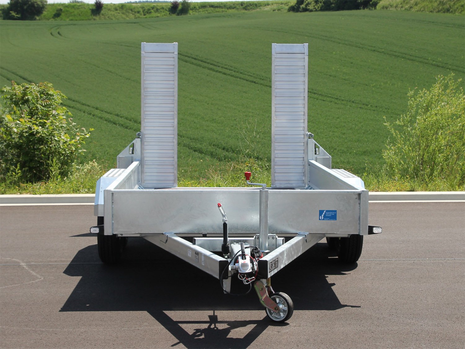 Unsinn Maschinentransporter UB 3618-30-14 – Ladefläche 360 × 180 cm – 3000 kg – Tandemachser – Ansicht 2