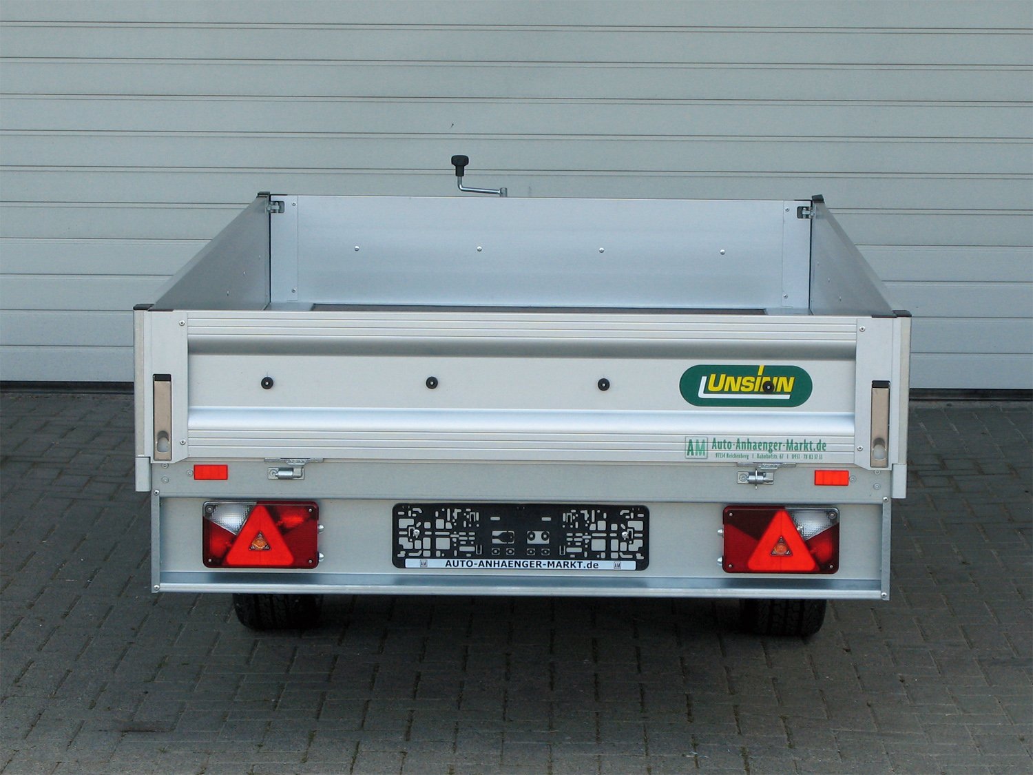 Unsinn Pritschenhochlader UH 2315-15-13 – Ladefläche 230 × 150 cm – 1500 kg – Einachser – Ansicht 4