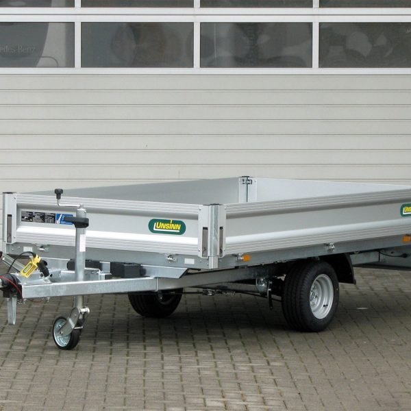 Unsinn Pritschenhochlader UH 2715-13-10 – incl 100km/h – Ladefläche 276 × 150 cm – 1350 kg – Einachser – Ansicht 1